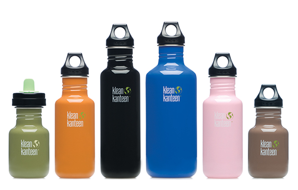 pictures of water bottles. The Klean Kanteen water bottle